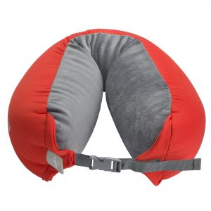 Red Travel Pillow