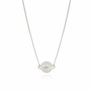 Luminary Art Coin Choker Necklace - SILVER