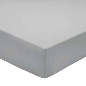 200TC PIMA COTTON FITTED SHEET DOUBLE GREY