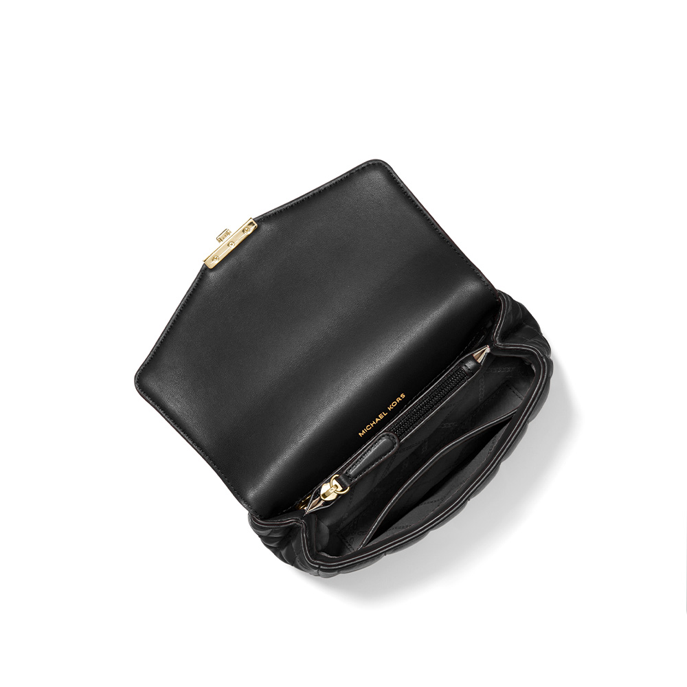 Leather small bag Michael Kors Black in Leather - 33130984