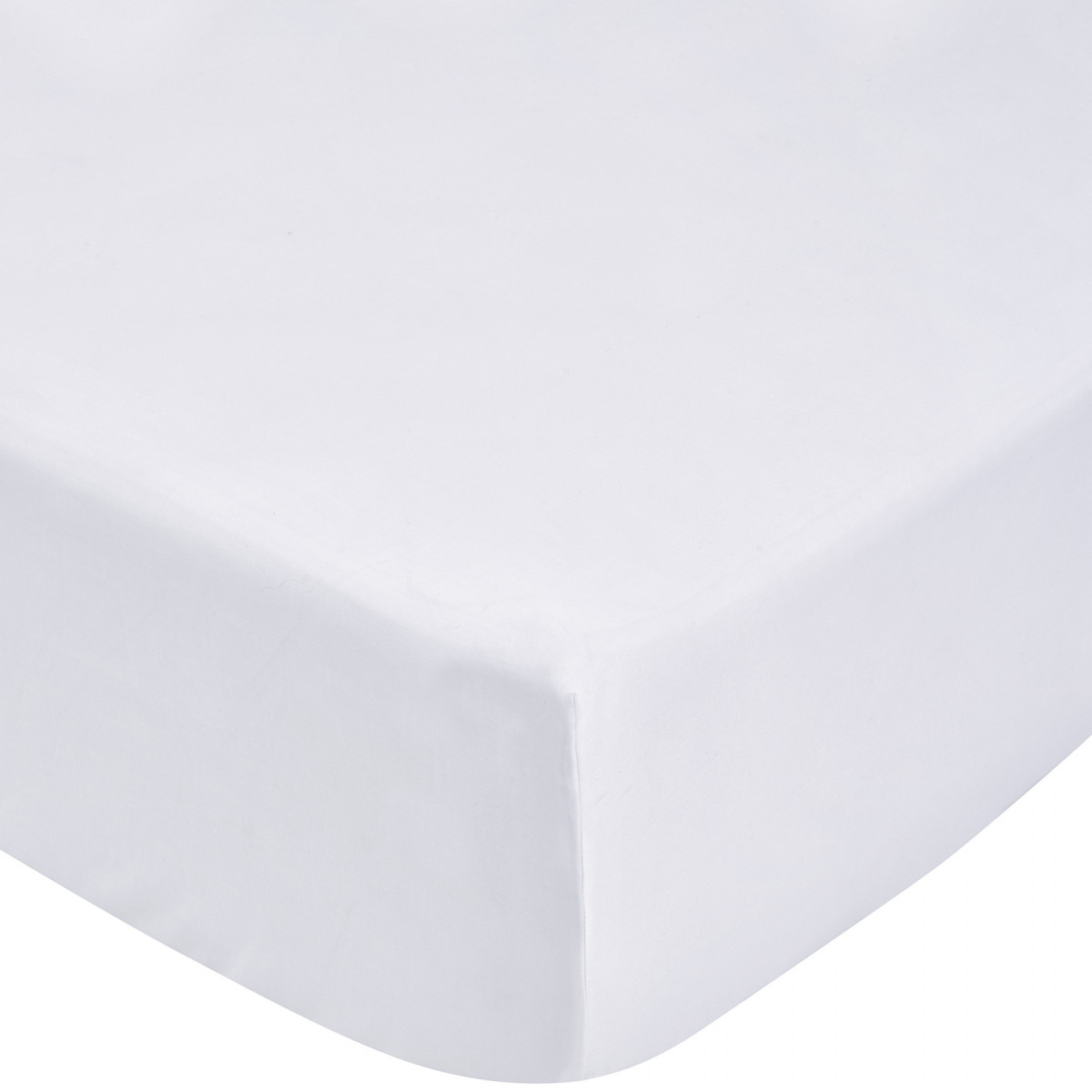 TENCEL FITTED SHEET SINGLE - WHITE