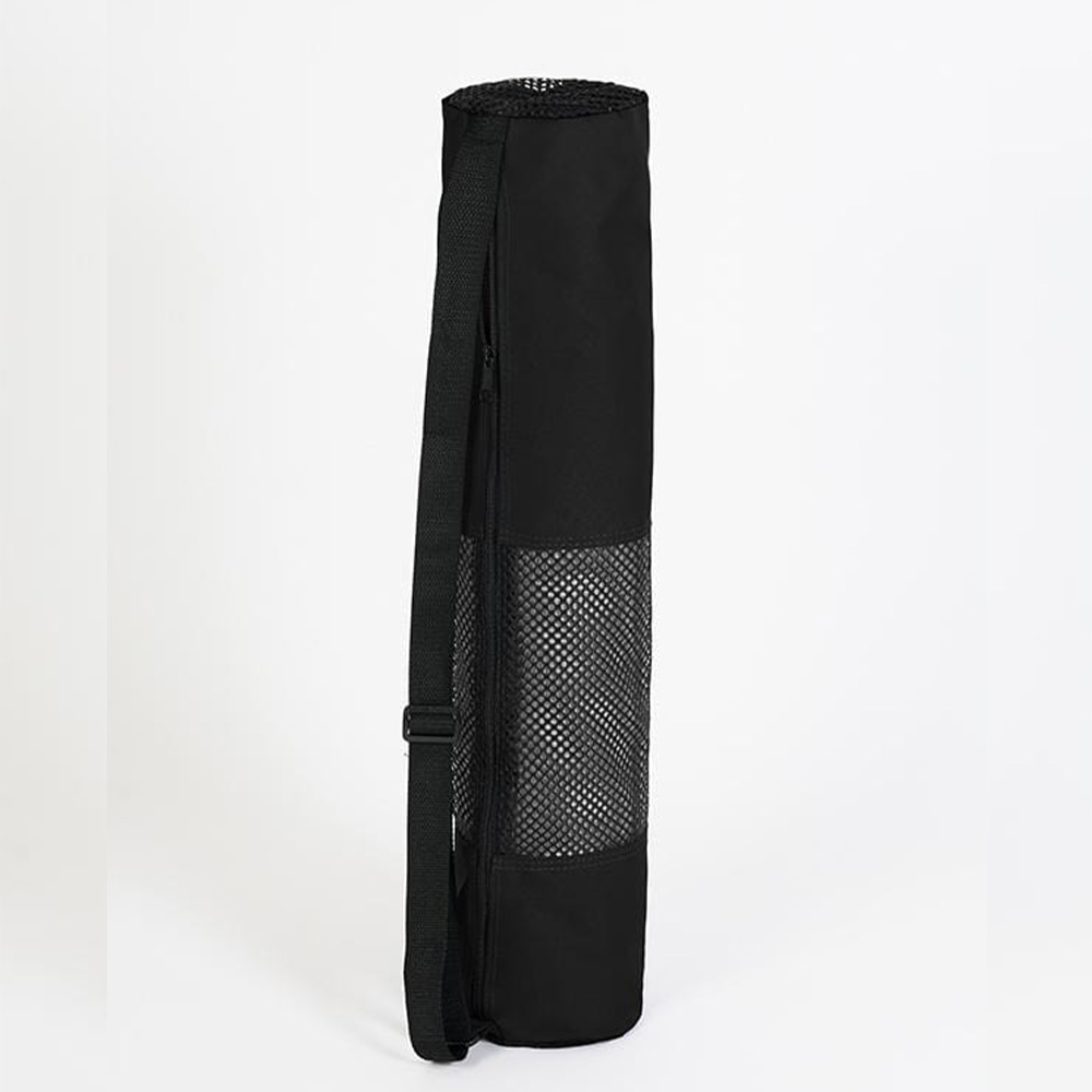 Yoga Studio LIGHTWEIGHT MESH YOGA MAT BAG BLACK • Voisins Department