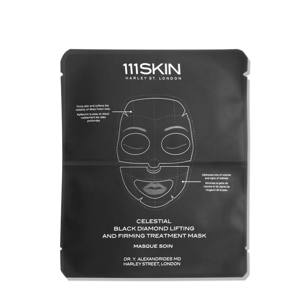 Celestial Black Diamond Lifting and Firming Treatment Mask Face Single