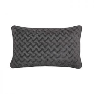 Mansa Cushion 40cm x 60cm Charcoal
