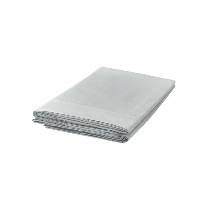 300 Thread Count Egyptian Cotton Flat Sheet Silver -Double