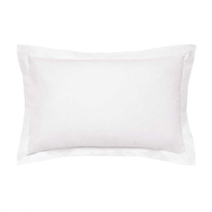 300 Thread Count Egyptian Cotton Oxford Pillowcase White