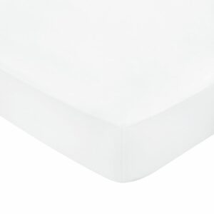 1001 Thread Count Egyptian Cotton Fitted Sheet White - King Size