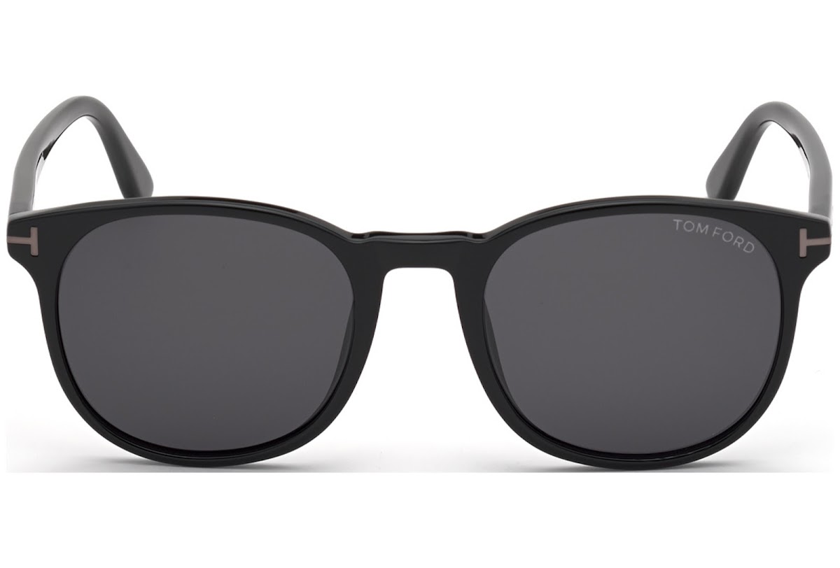 Sunglasses Ansel FT0858-N 01A Shiny Black Smoke 