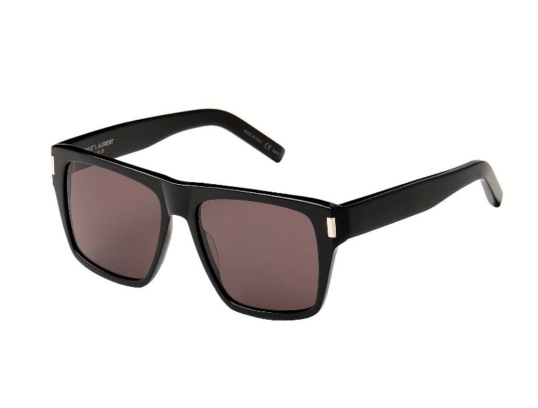 Yves Saint Laurent Sunglasses Women's SL 424 56 Acetate Black 