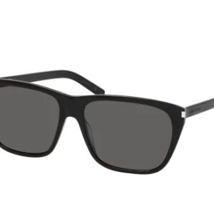 Yves Saint Laurent Sunglasses Men's SL 431 57 Acetate Black