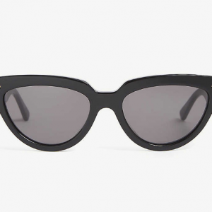 Sunglasses Veneta 1035S Cat-Eye in Black and Grey