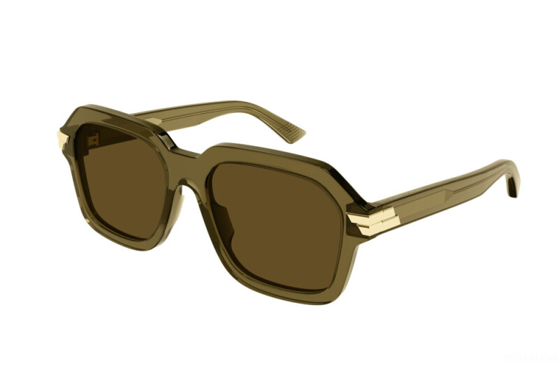 Sunglasses Veneta 1123S Unisex Green and Brown 