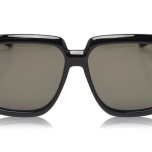GUCCI Sunglasses 001 Oversized Square Black and Grey