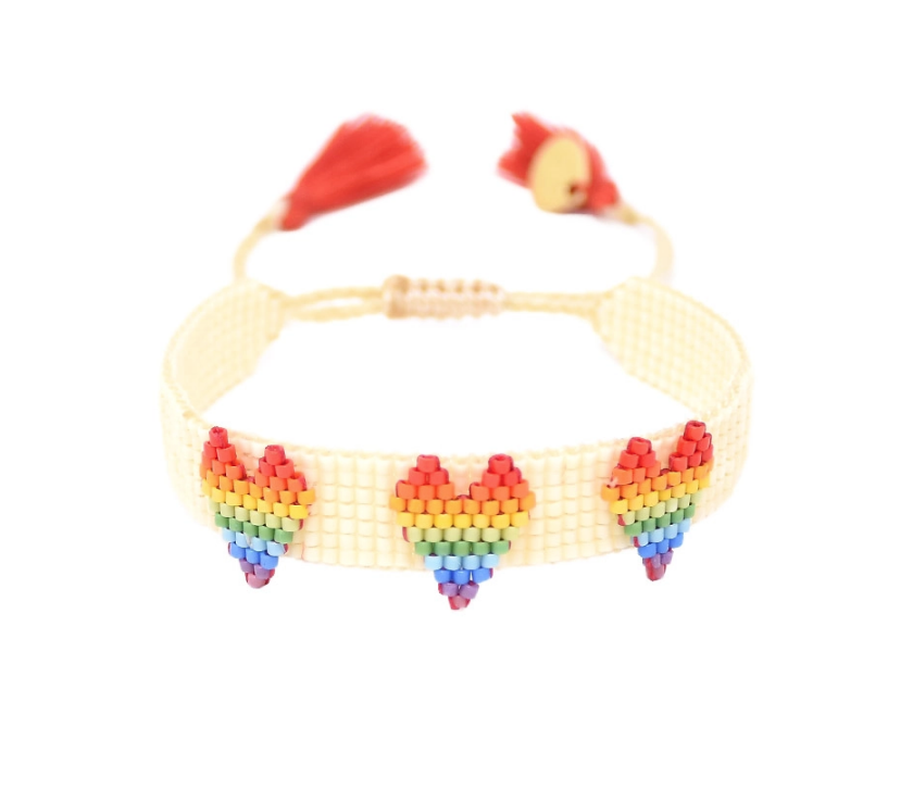 Rainbow Love Bracelet X3