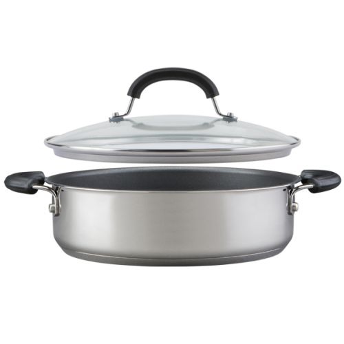 Total Stainless Steel 24cm Casserole 2.8L