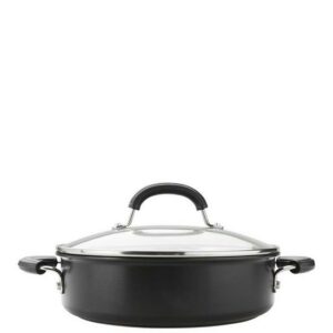 Total Hard Anodised Induction 28cm 5L Sauteuse Pan