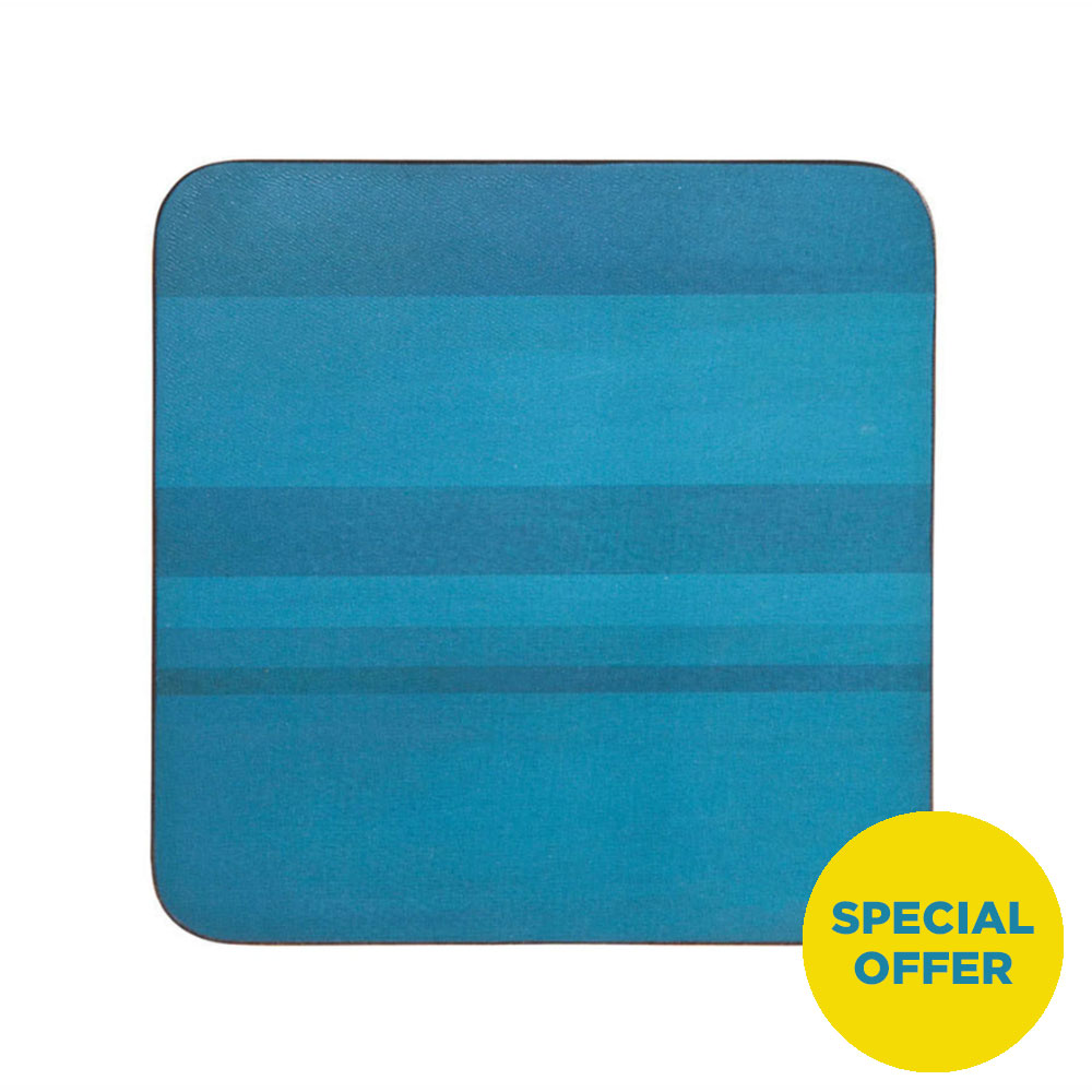 Colours Turquoise Coasters Set of 6