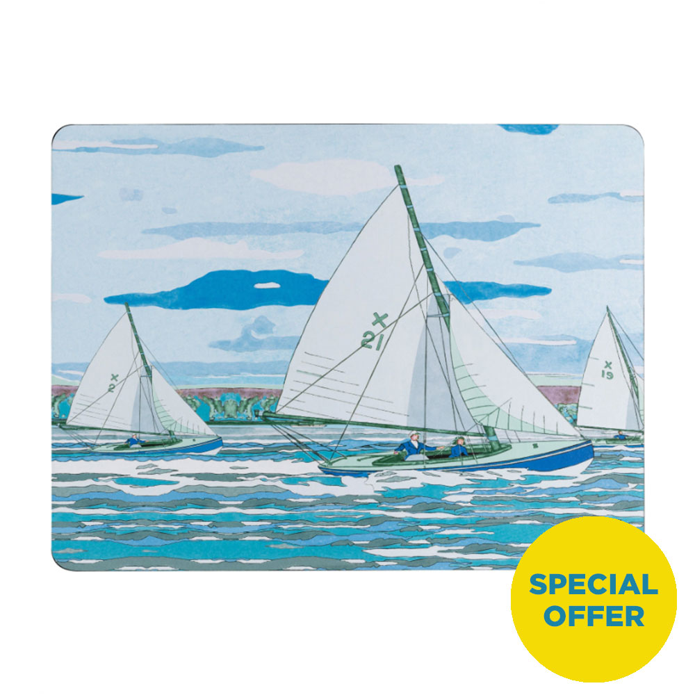 DENBY POTTERY CO LTD Sailing Placemats Pack of 6