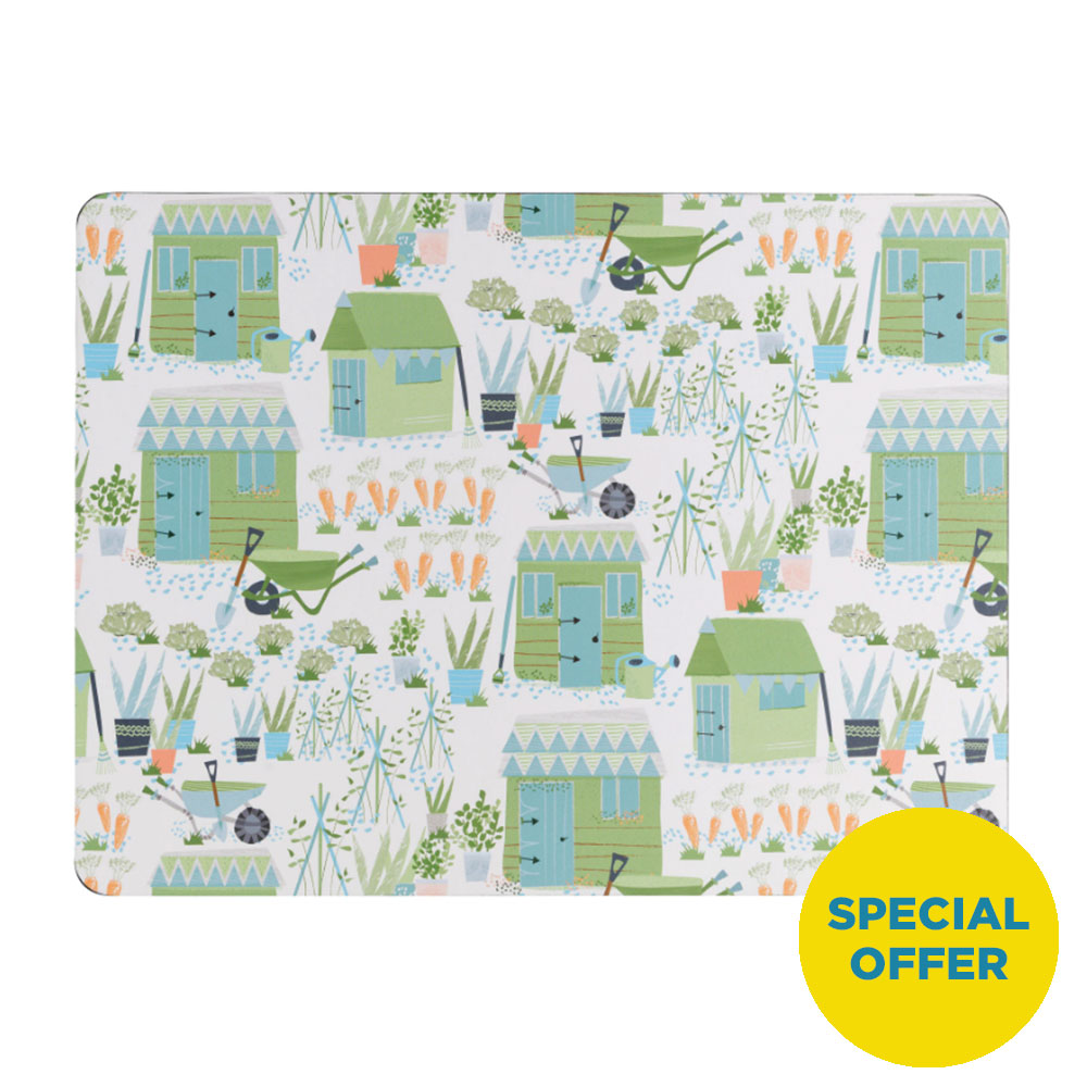 Allotment Placemats Pack of 6