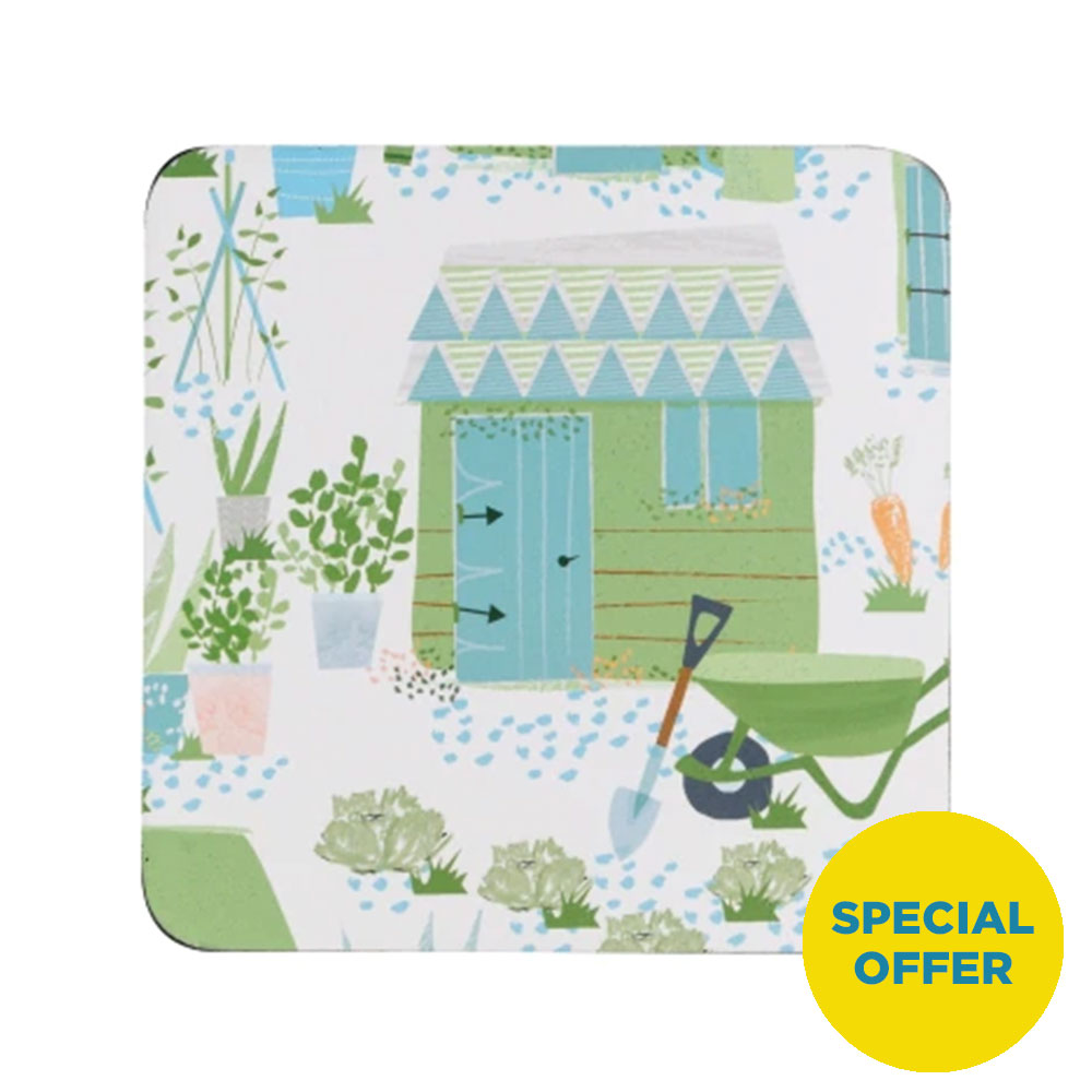 Allotment Coasters Pack of 6