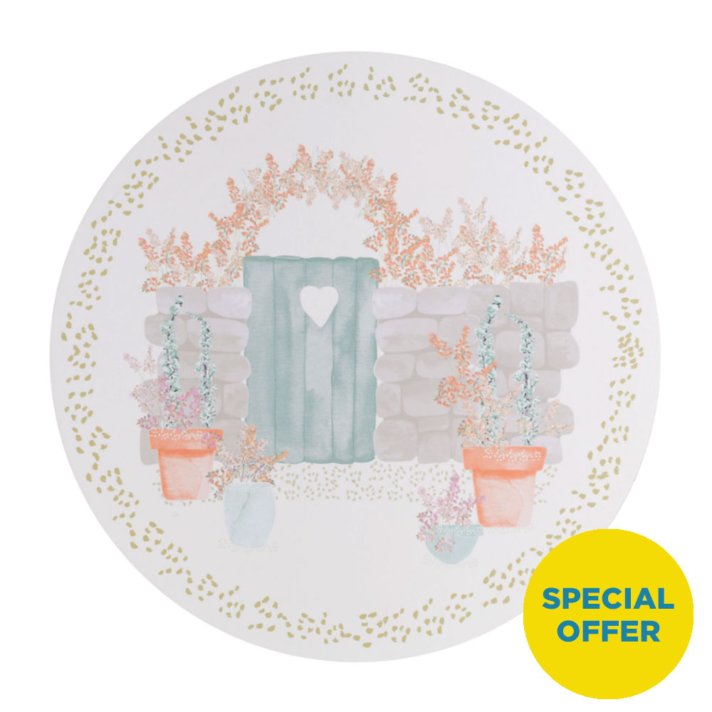 Walled Garden Round Placemats Pack of 6
