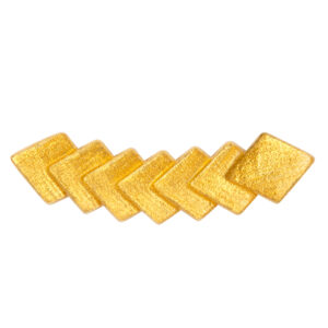Domino 7 Earring- Gold Plated