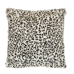 Black Leopard Cushion
