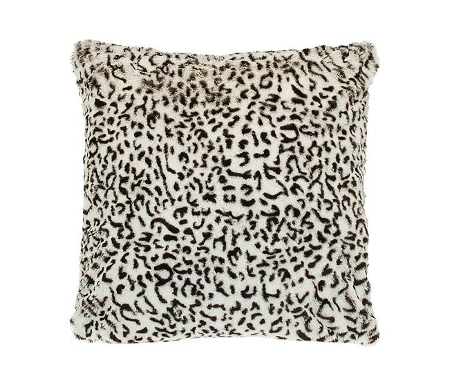 Black Leopard Cushion