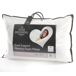 The Fine Bedding Company Memory Foam Dual Support Pillow
