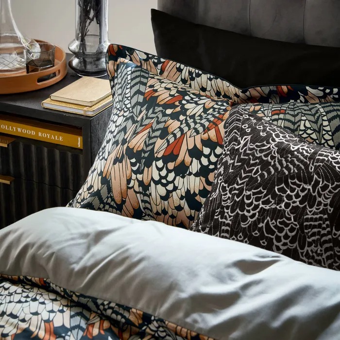 Ted Baker Feathers Oxford Pillowcase, Multi