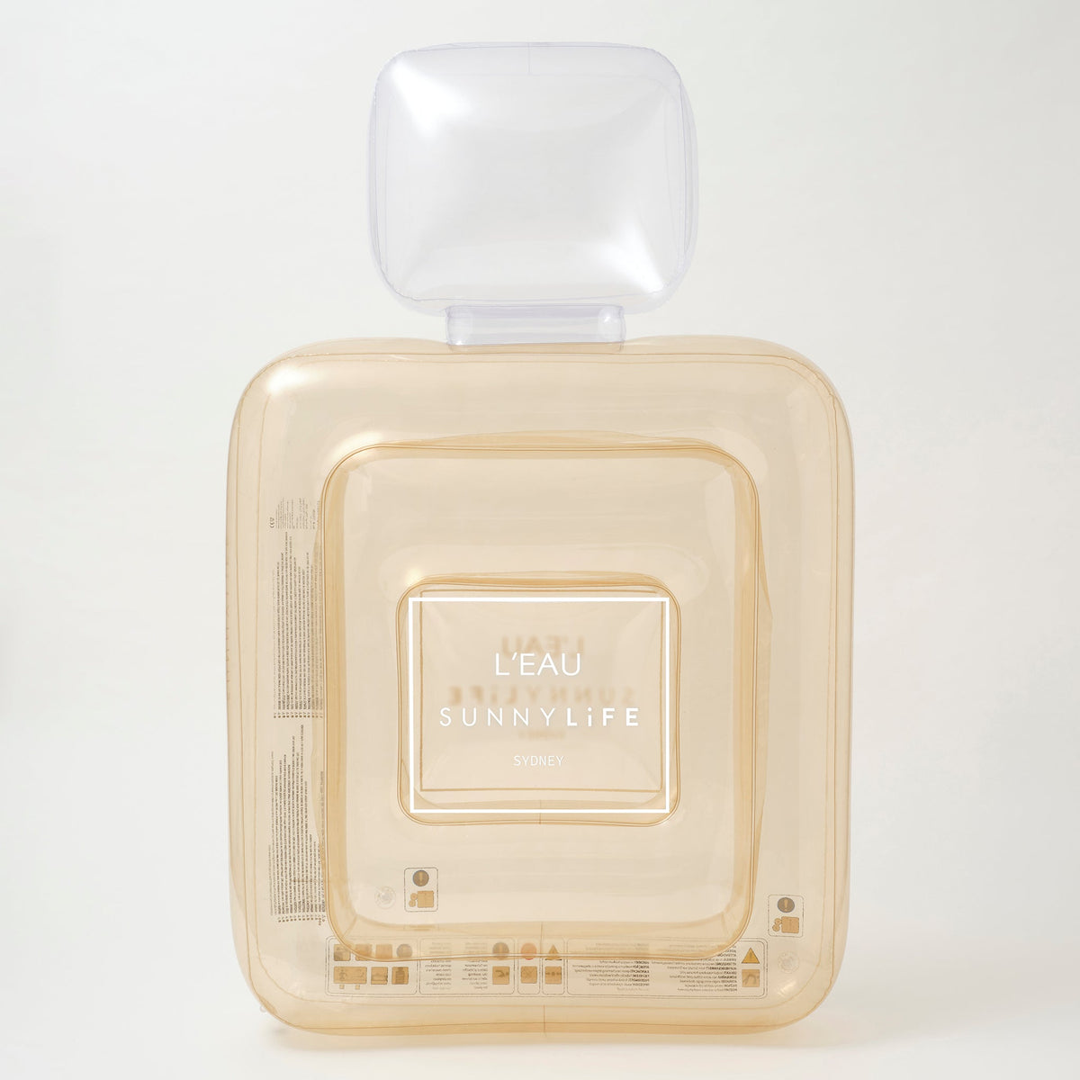 SunnyLife Luxe Lie-On Float - Parfum Champagne