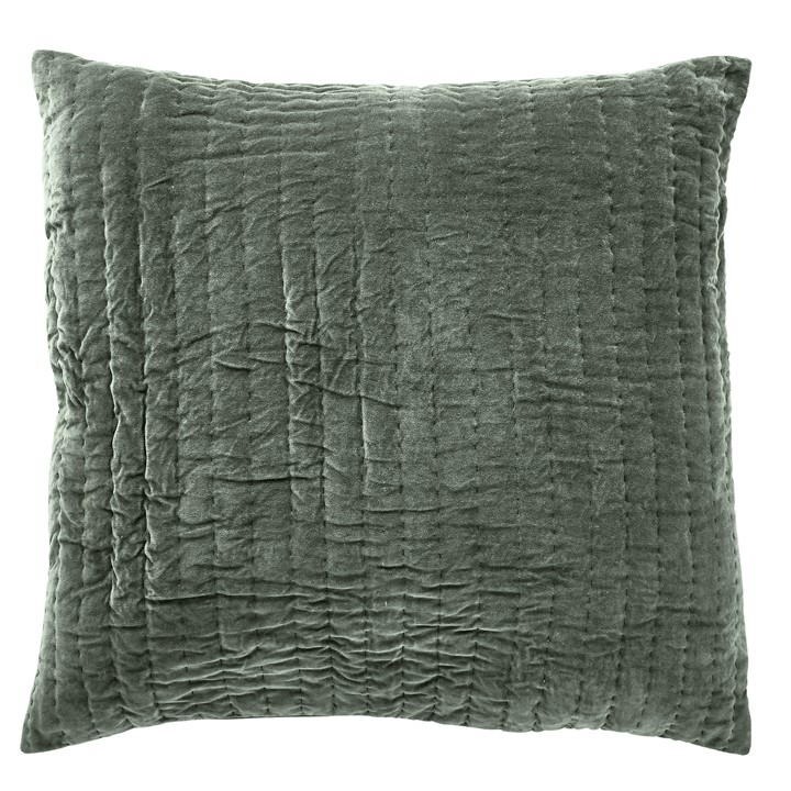 Bedeck Of Belfast Rare Earth Alder Cotton Pillow Sham Nettle Green