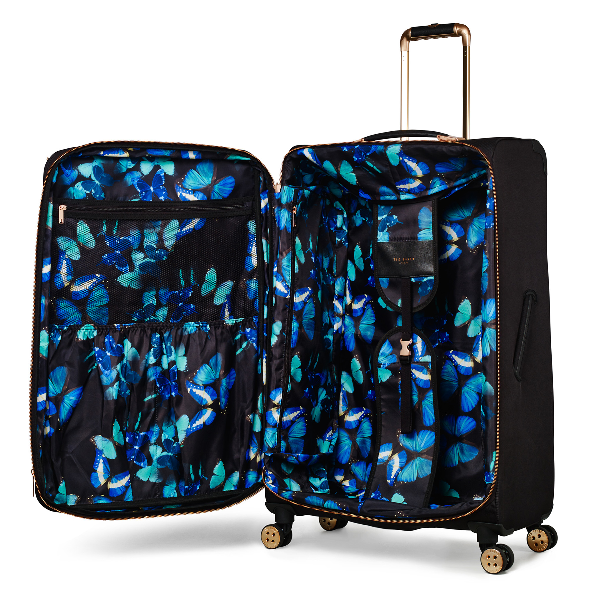 Ted Baker Luggage Womens Albany Softside 4 Wheel Large Suitcase • Voisins  Department Store